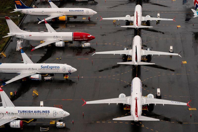 Boeing 737 MAX planes