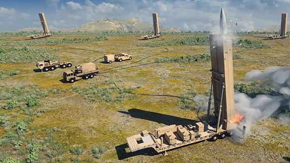 Long-Range Hypersonic Weapon battery