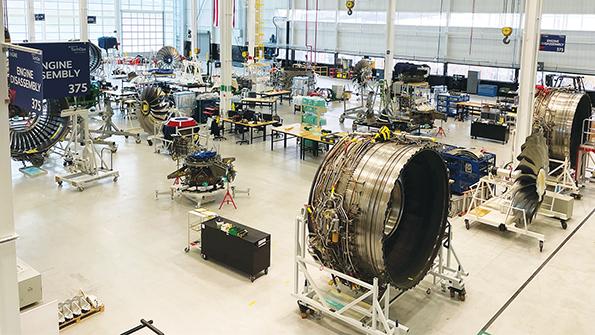Delta TechOps engine shop