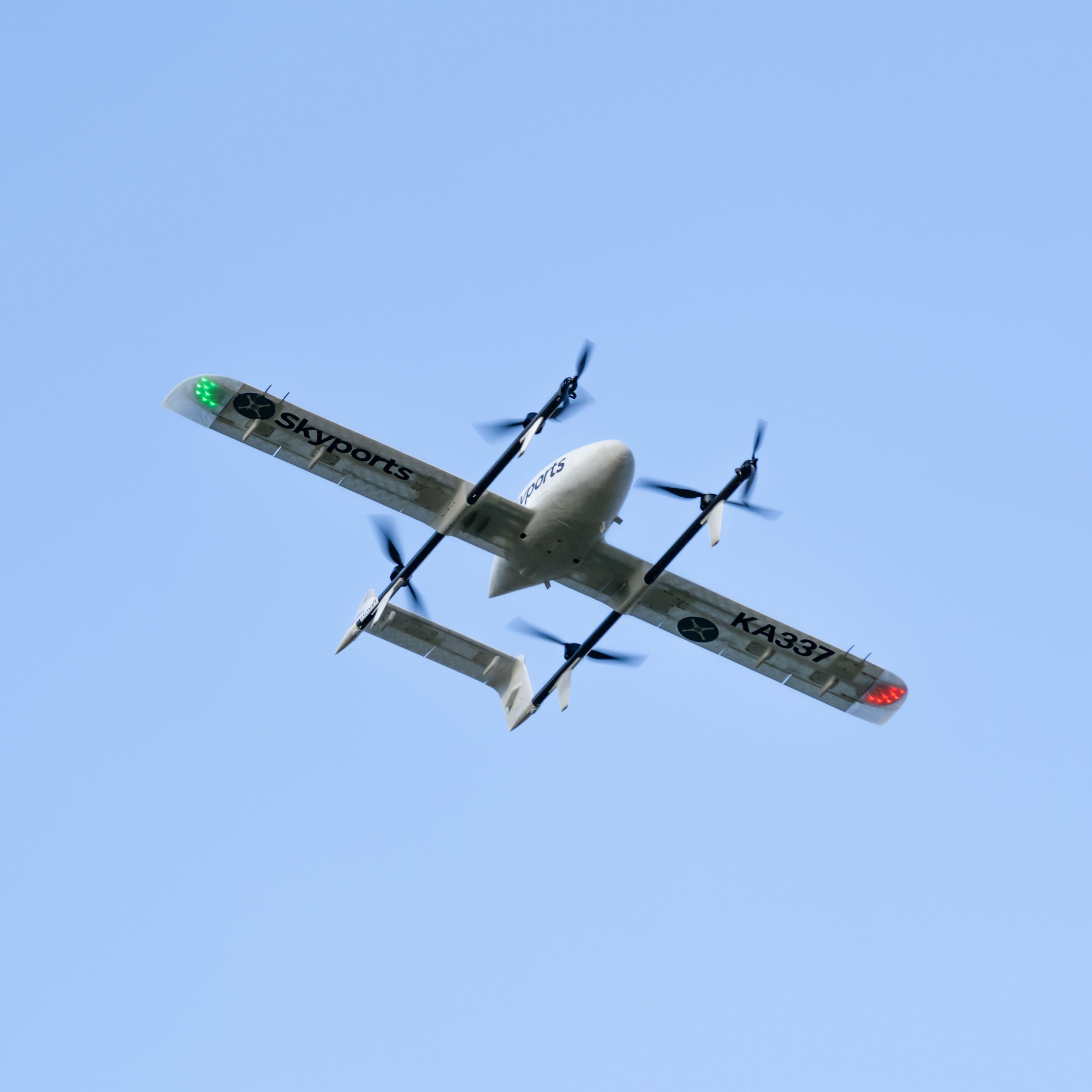 Skyports drone