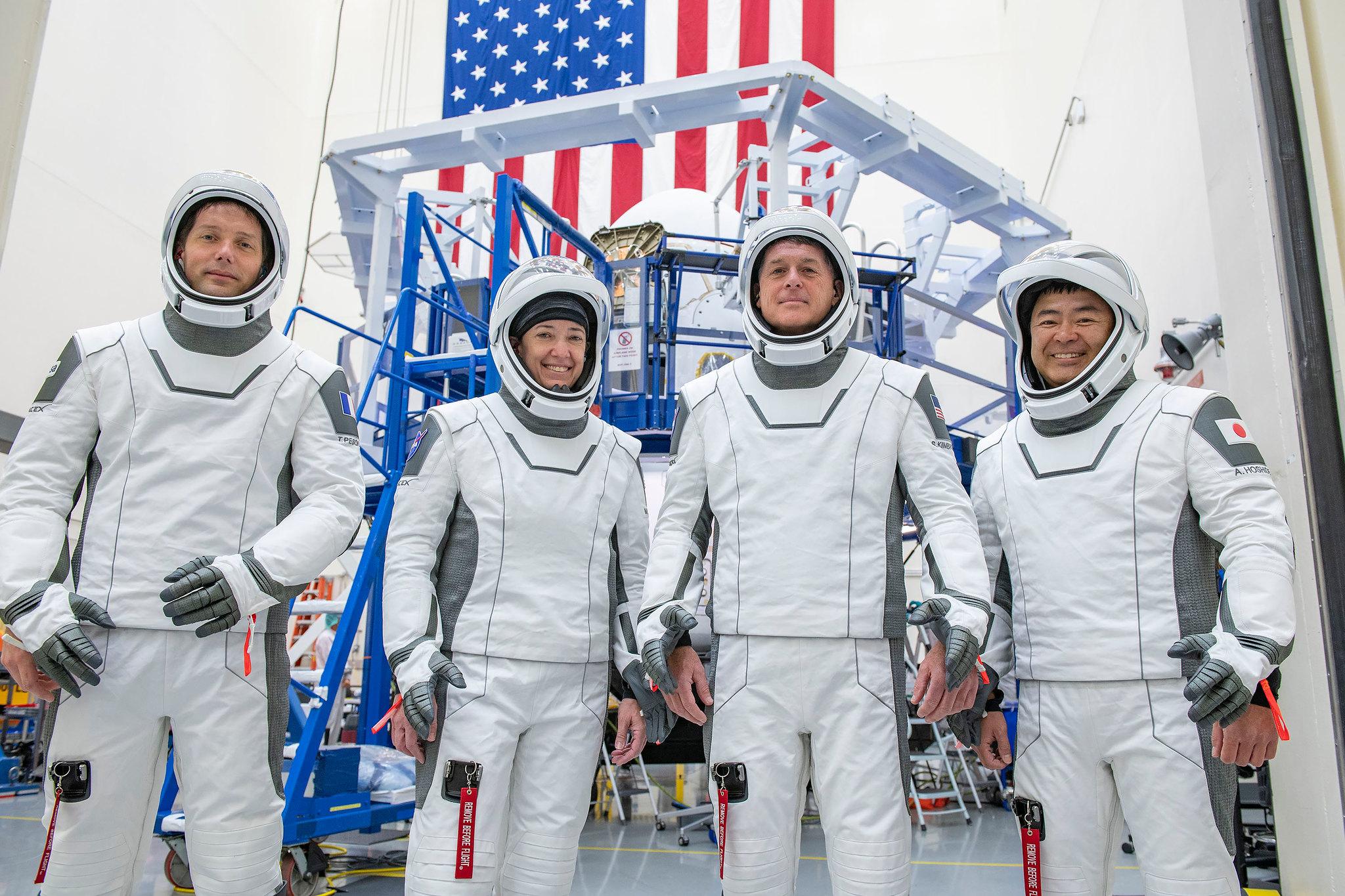 SpaceX Crew-2 astronauts