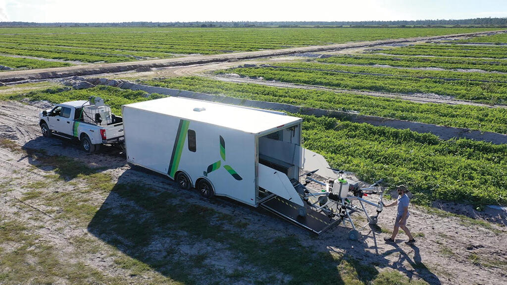 crop-spraying eVTOL