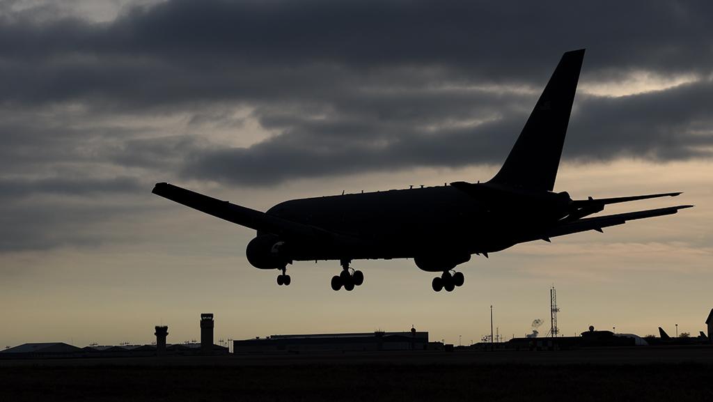 Air Force Boeing KC-46 tanker aircraft