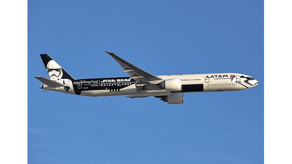 LATAM aircraft in flight