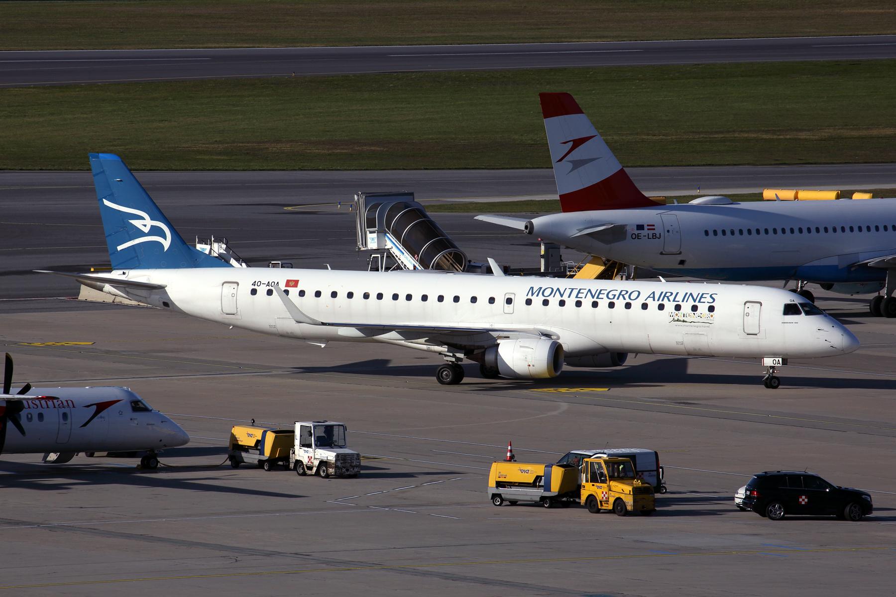 Montenegro Airlines Embraer 195