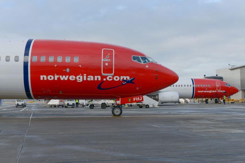 Norwegian Airlines Boeing 737-800