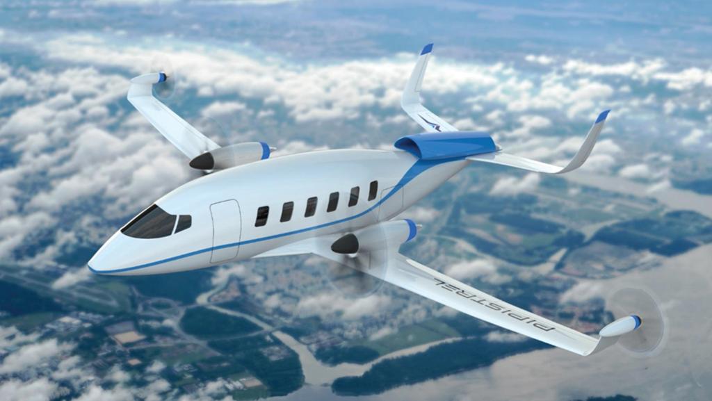 Pipistrel hydrogen-fuel-cell Miniliner concept