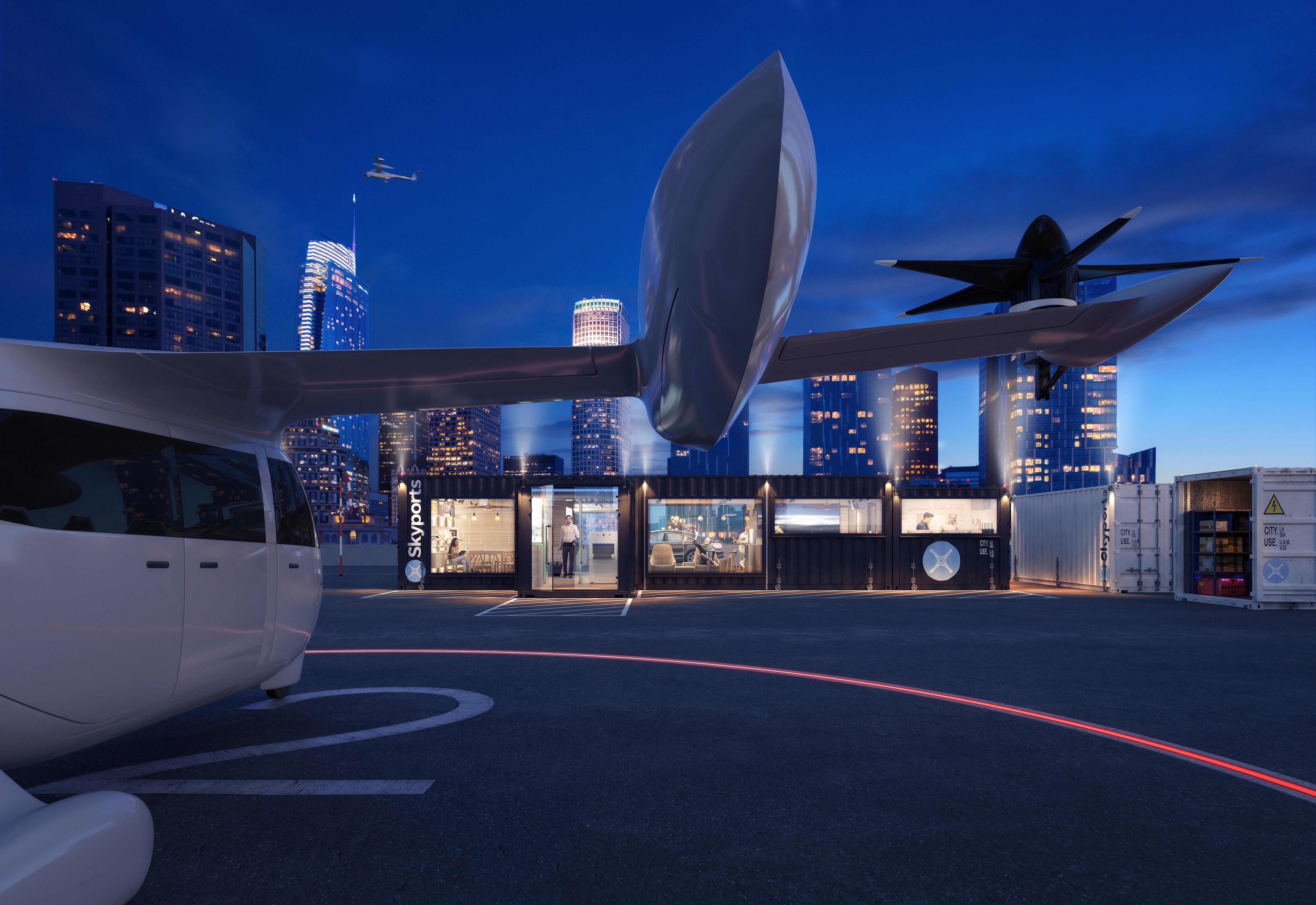 Skyports Vertiport concept