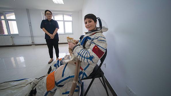 ESA astronaut Samantha Cristoforetti