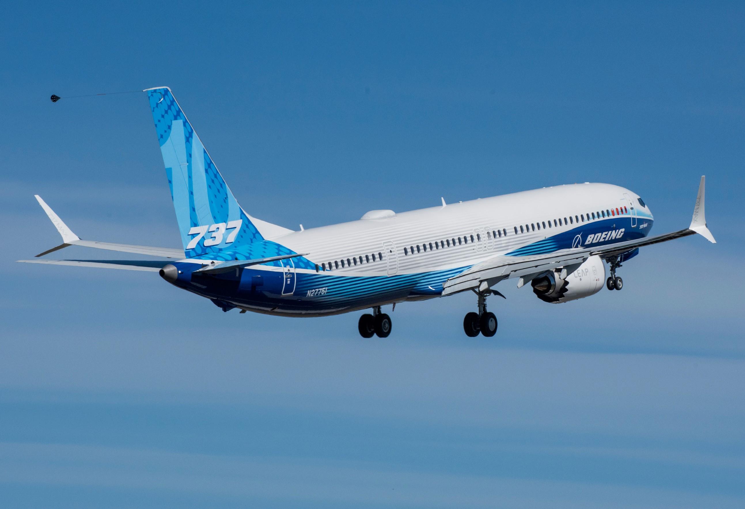 MAX 10 first flight