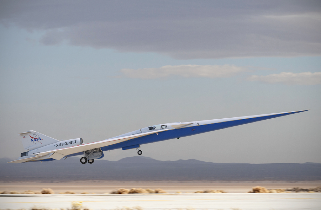 X-59 illustration by NASA