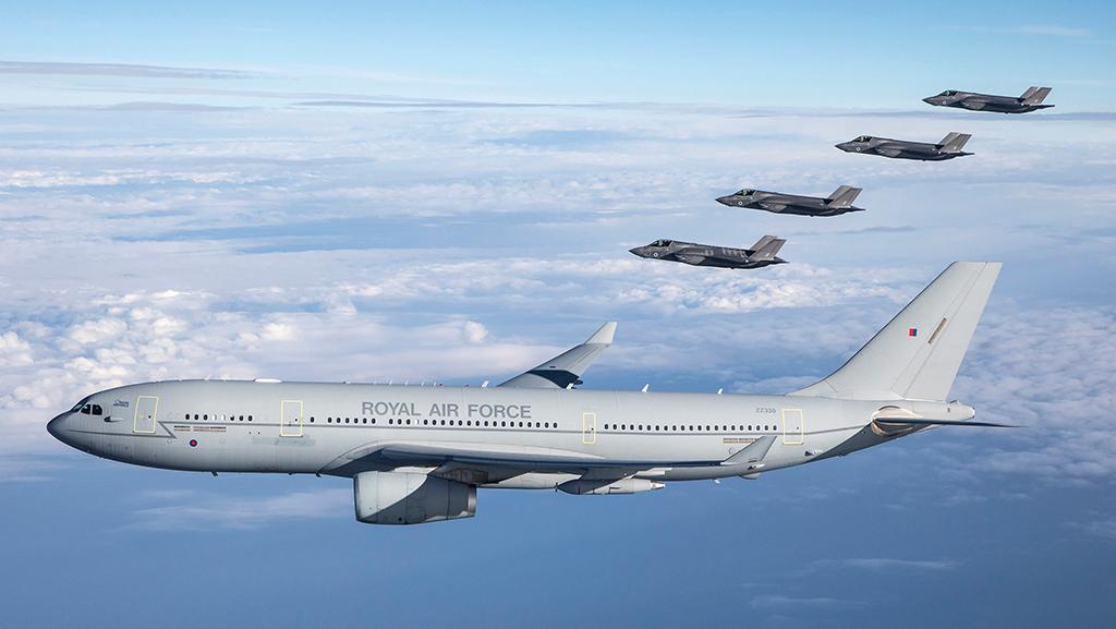 RAF Airbus A330 Voyager Multi-Role Tanker Transport aircraft