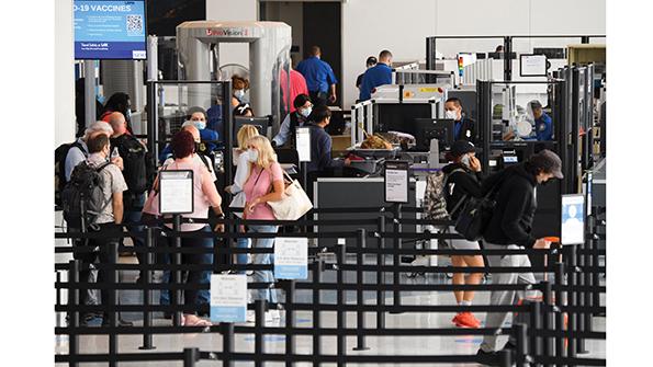 airport Security checkpoint