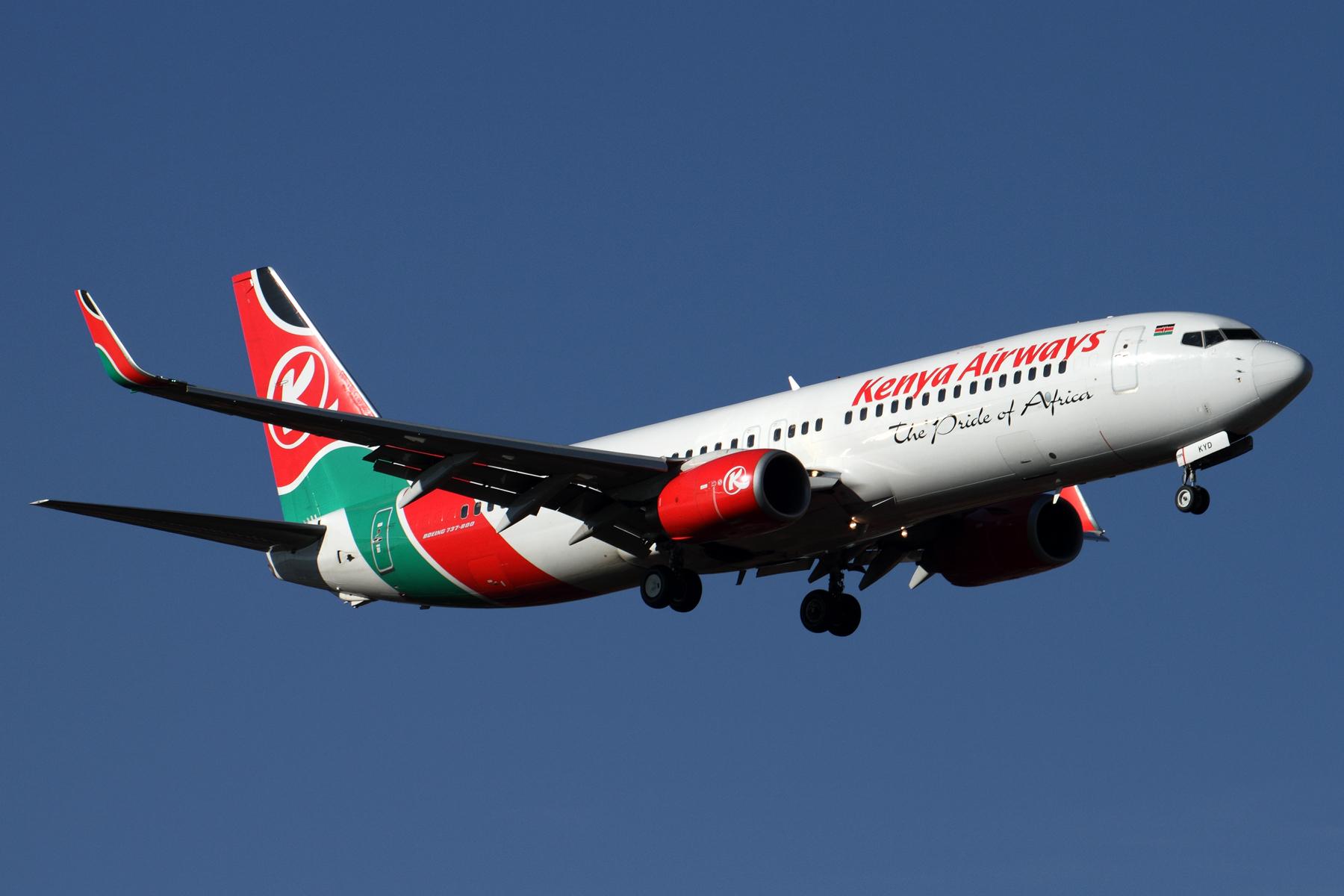 Kenya Airways Boeing 737-800