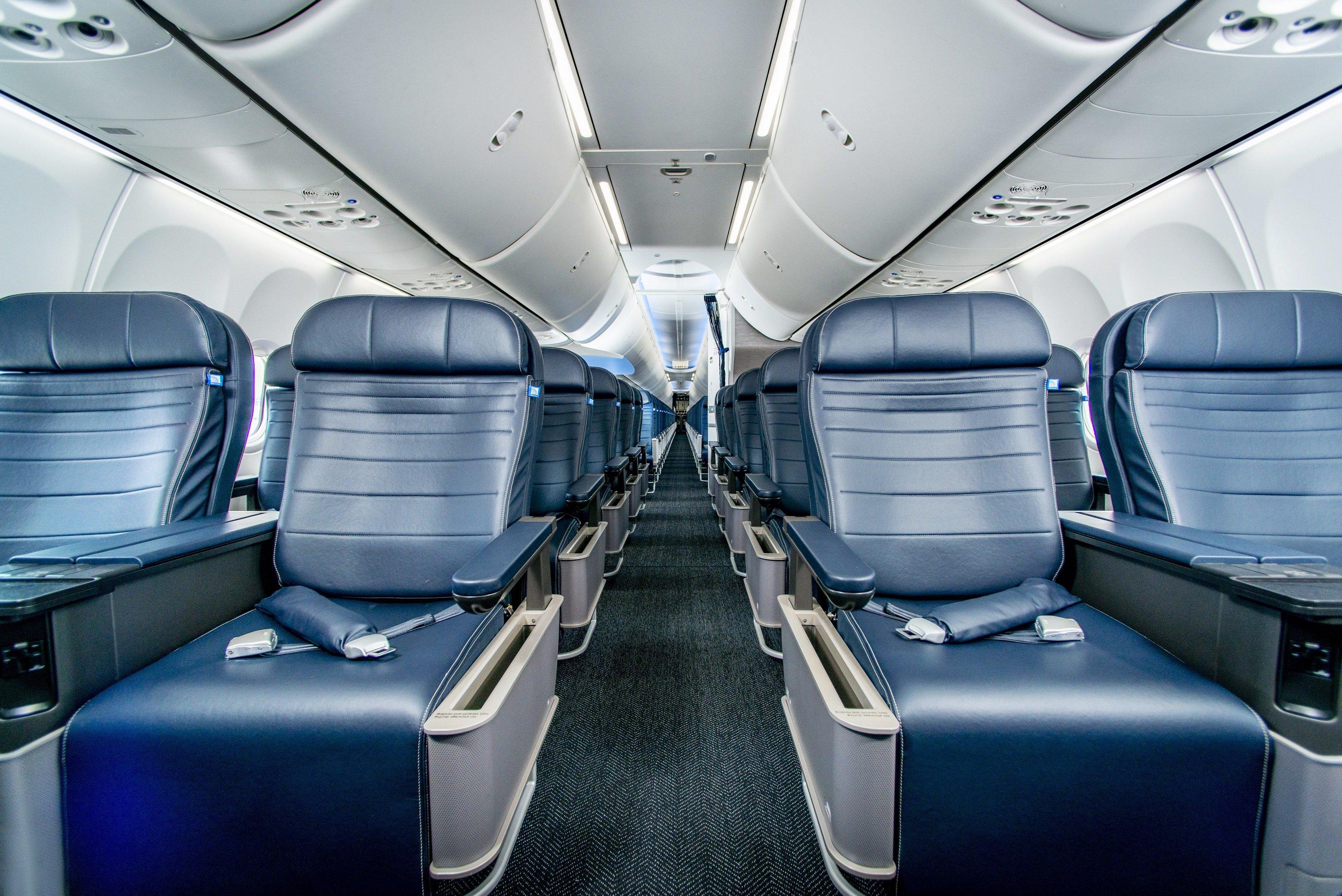 United 737 MAX 9 seats