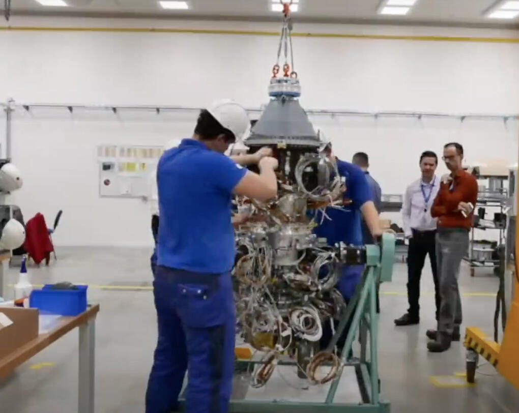 Technicians at GE Aviation’s Avio Aero facility