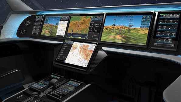 touch-based flight deck