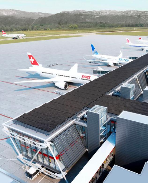 Geneva Airport new east hall