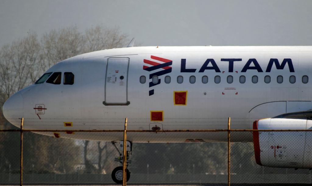 LATAM jet on tarmac