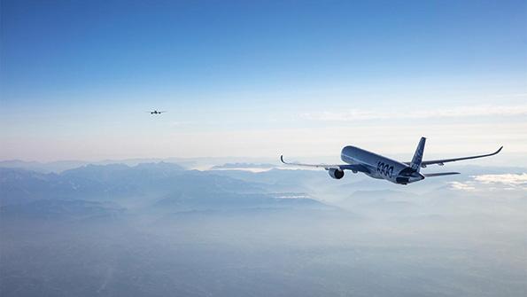 Airbus A350-1000 test aircraft