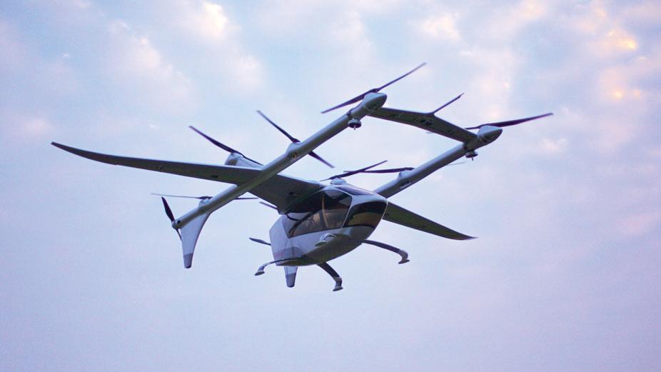 Autoflight V1500M three-/four-passenger electric vertical-takeoff-and-landing air taxi