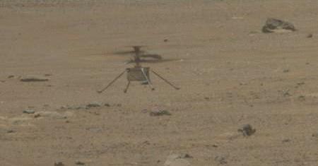 NASA Mars Ingenuity helicopter