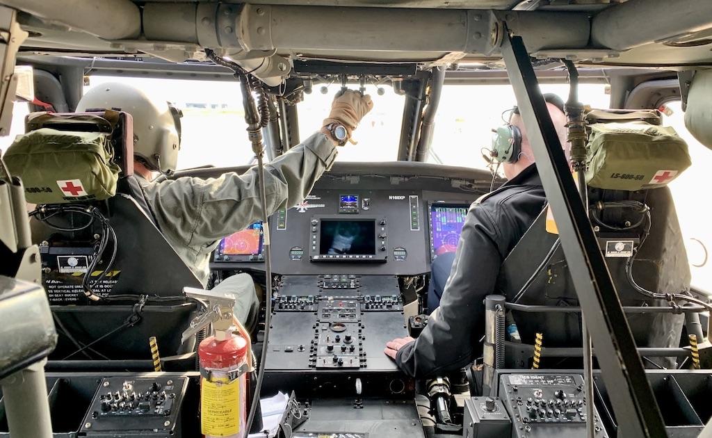 Genesys Aerosystems UH-60 cockpit retrofit