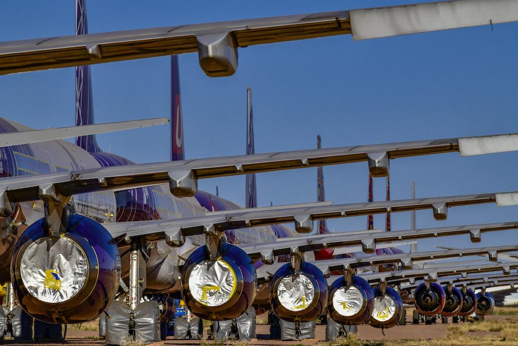 Aircraft Wheel and Engine Protection During Storage