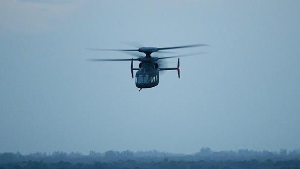 Defiant helicopter