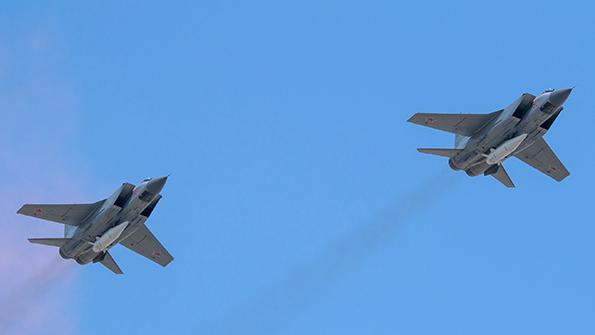 Mikoyan MiG-31K aircraft