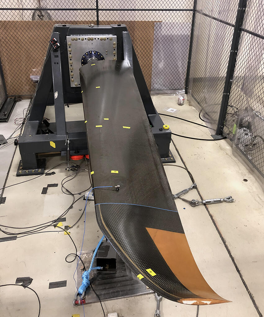 Overair Butterfly composite propeller blade