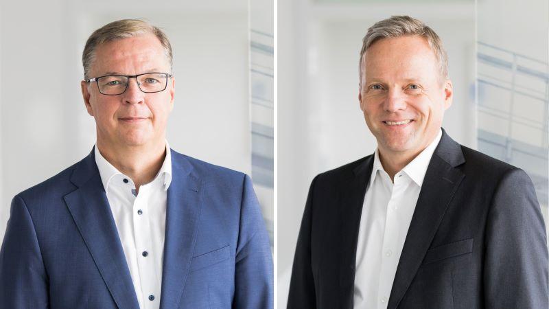 Johannes Bussman (left) and Soeren Stark (right)