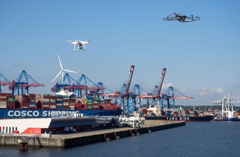 U-Space sandbox at Hamburg harbor