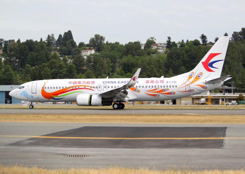 China Eastern Boeing 737-800 that crashed on March 21, 2022
