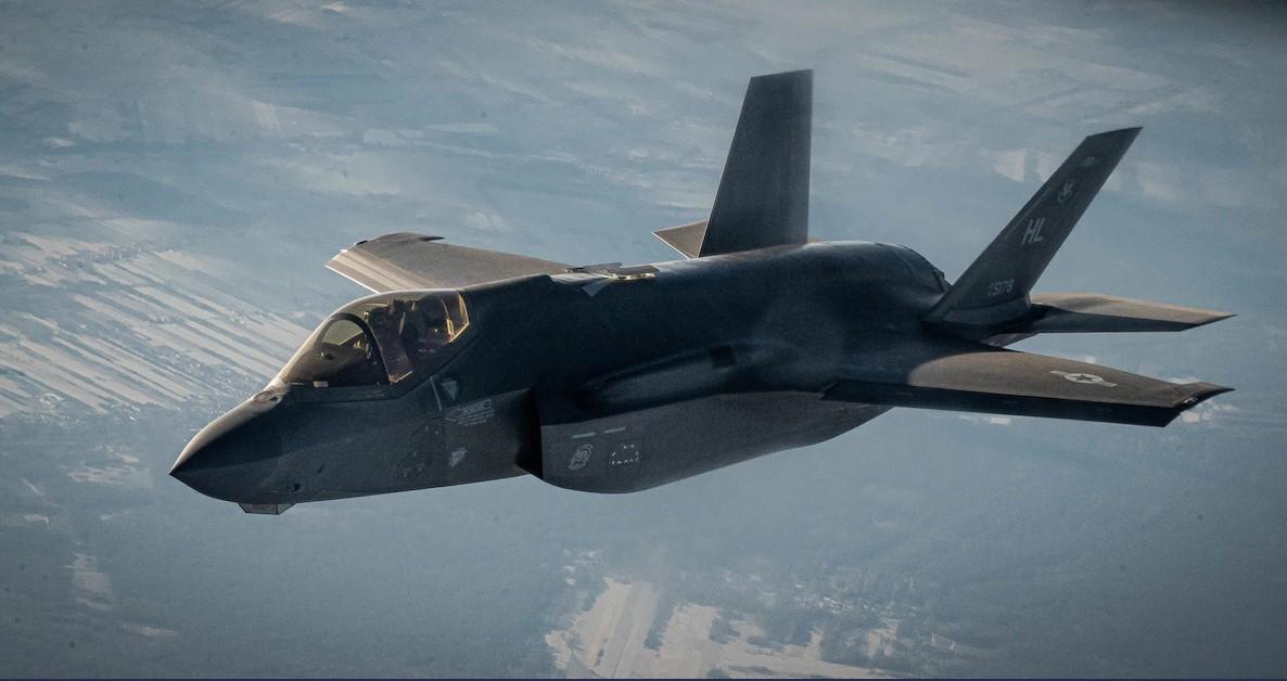 F-35 Flies Over Eastern Euirope