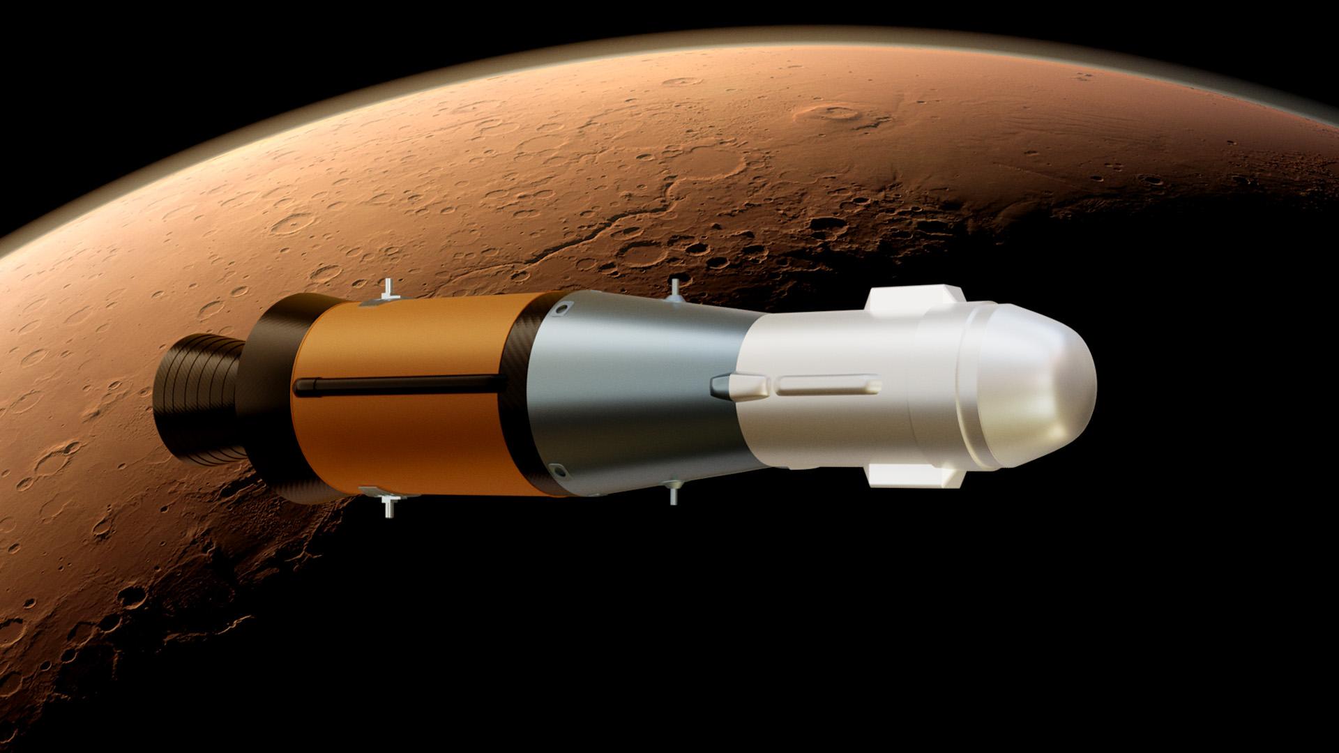 Mars samples in orbit