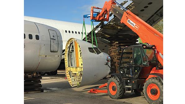Dutch Disassembler aircraft disassembly