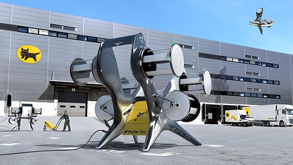 CCY-01 cargo eVTOL concept
