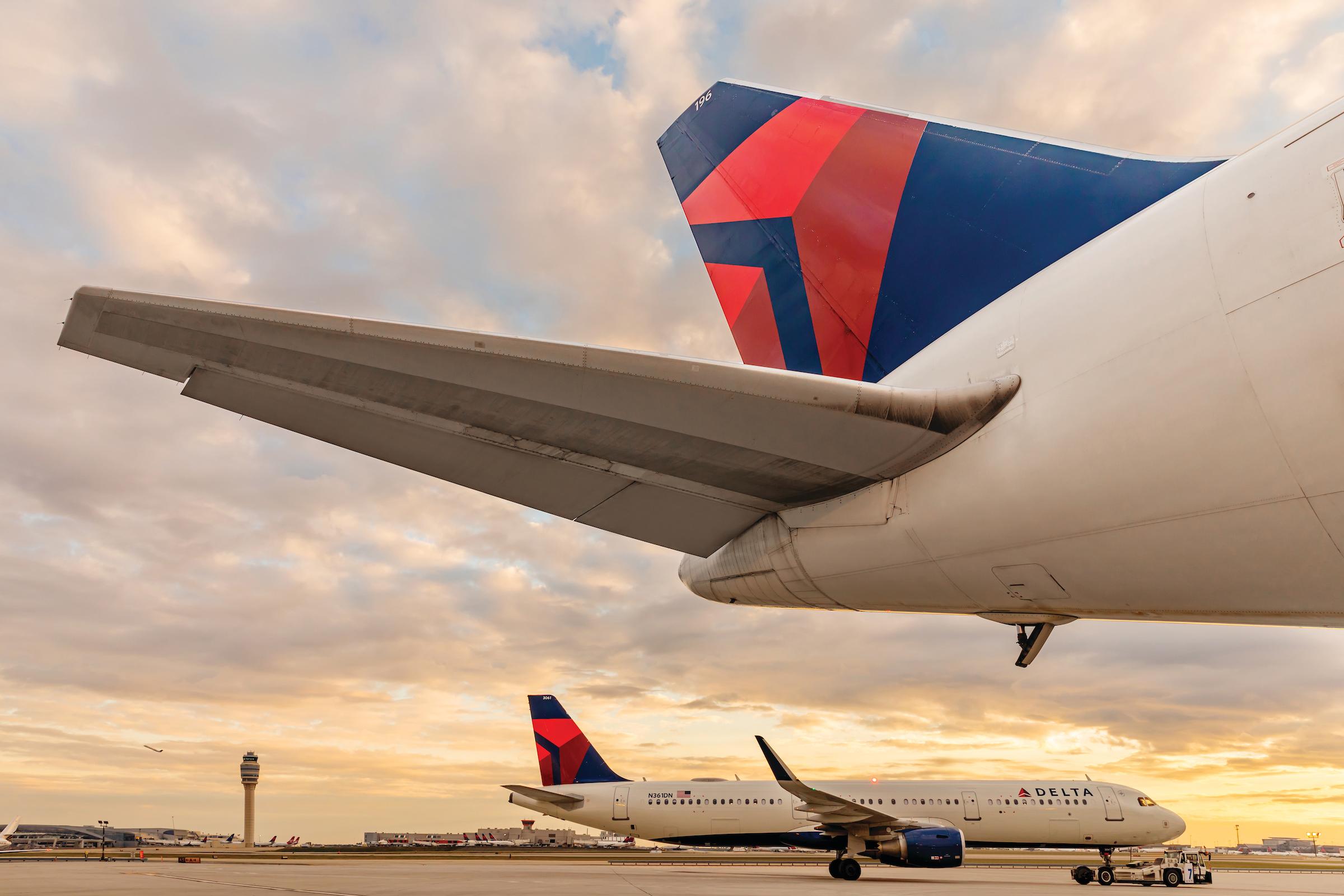Delta 767s on ATL tarmac