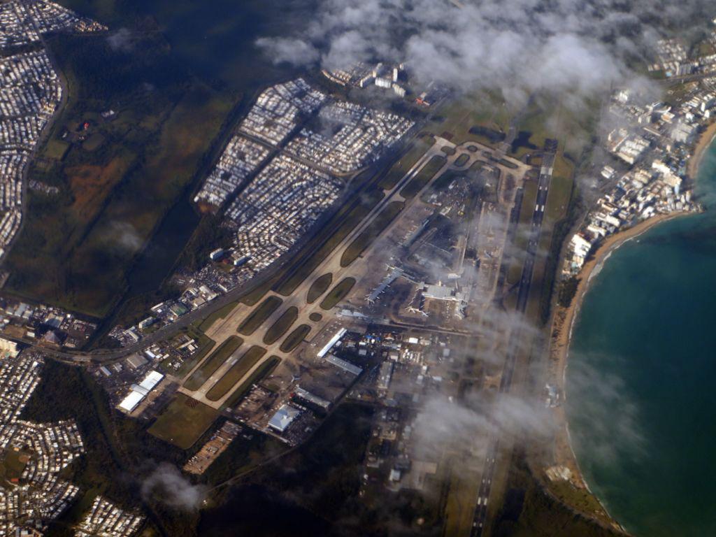 San Juan Munoz Airport from above