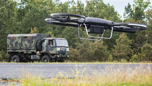 VTOL cargo platform