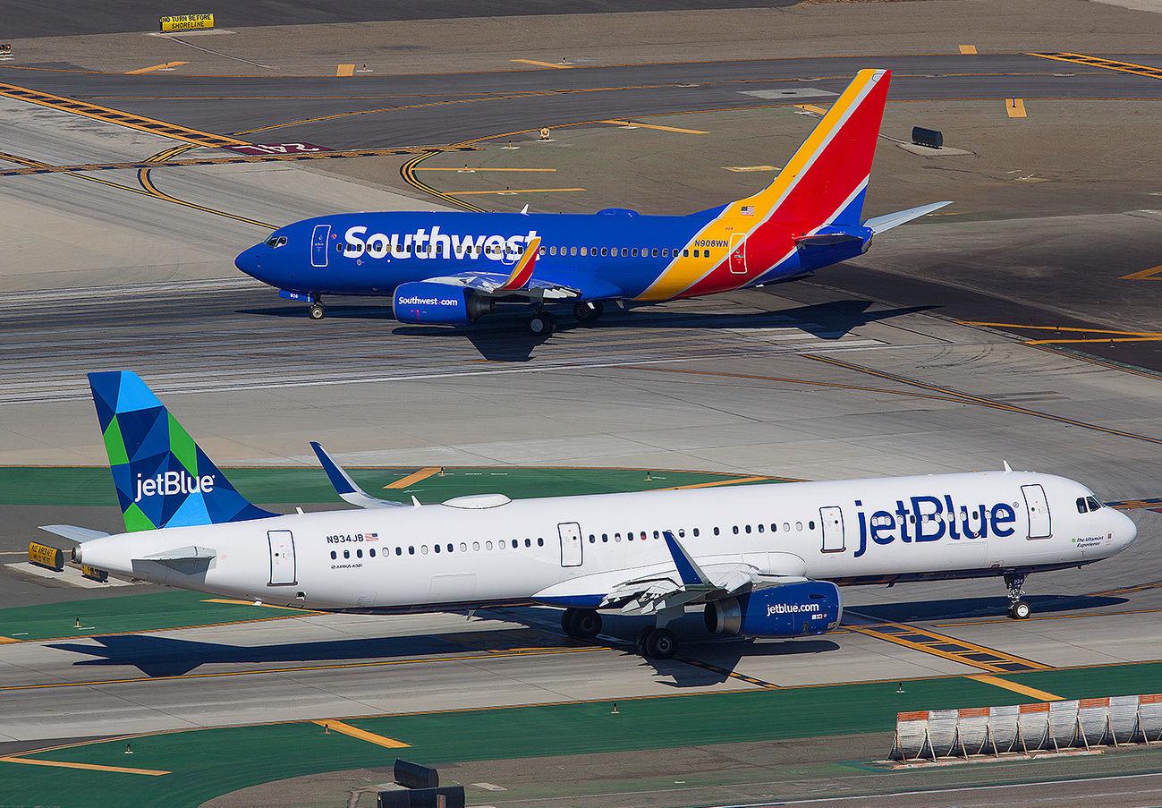 Southwest and JetBlue