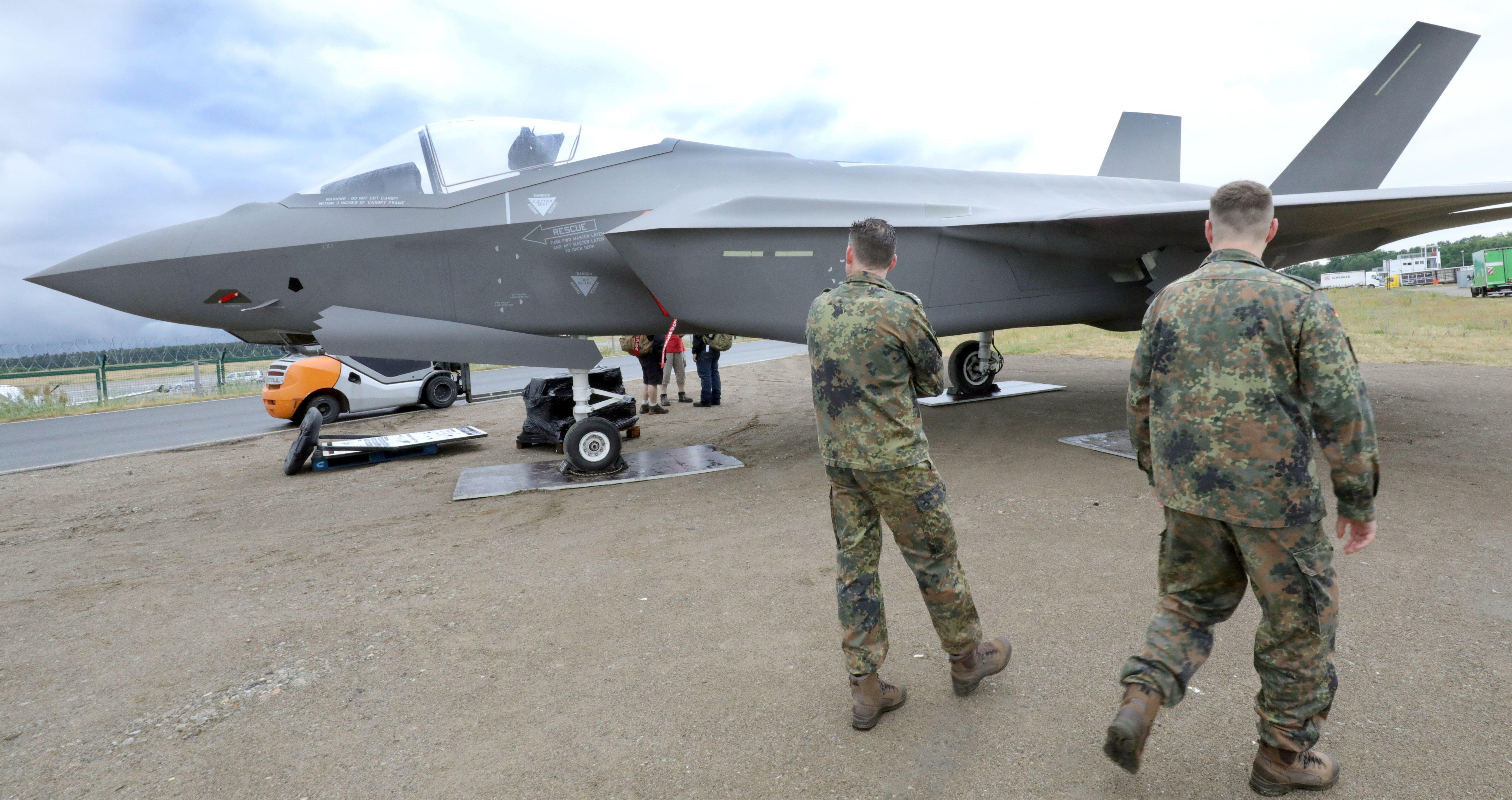 F-35 at German ILA show in June 2022
