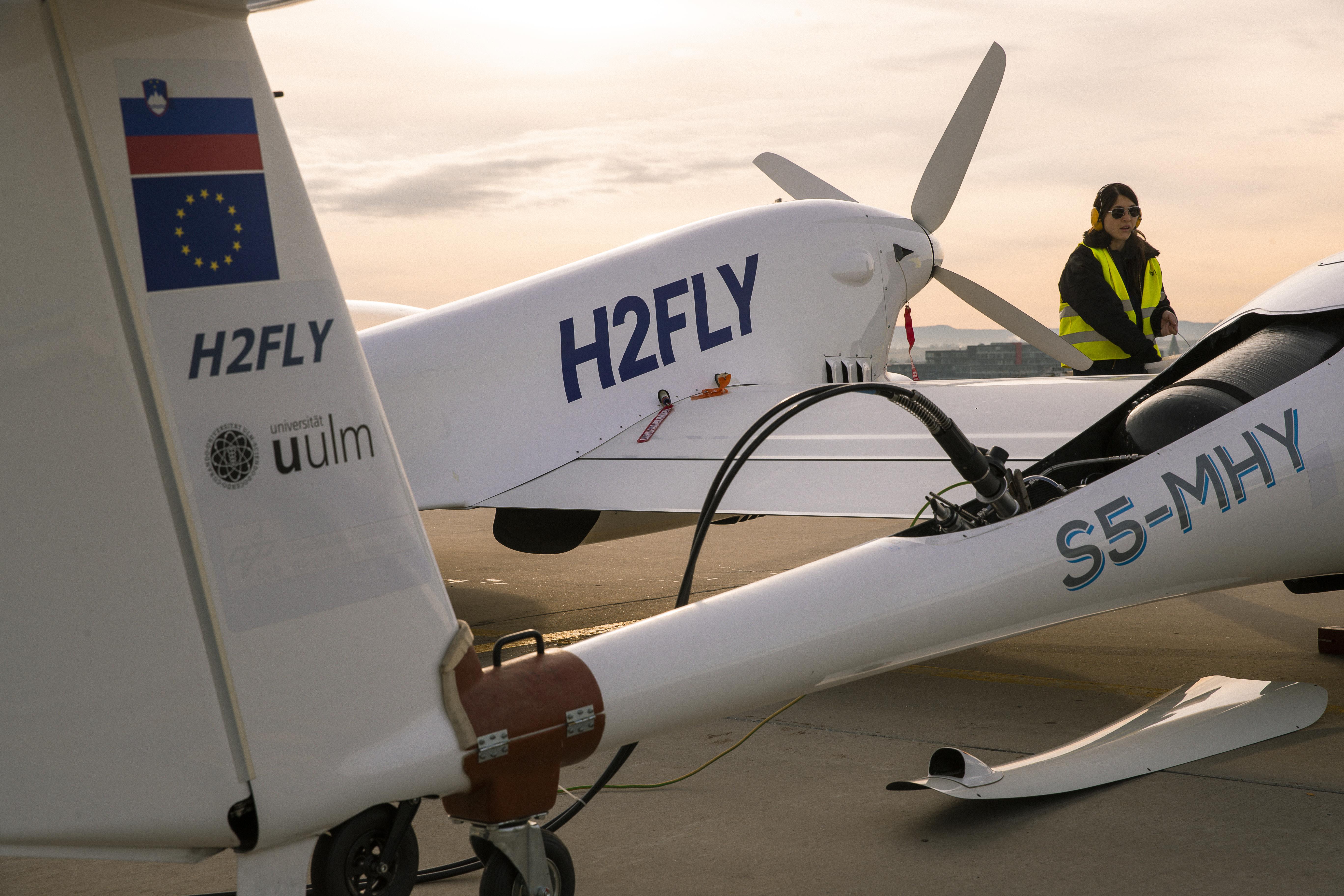 H2Fly test flight