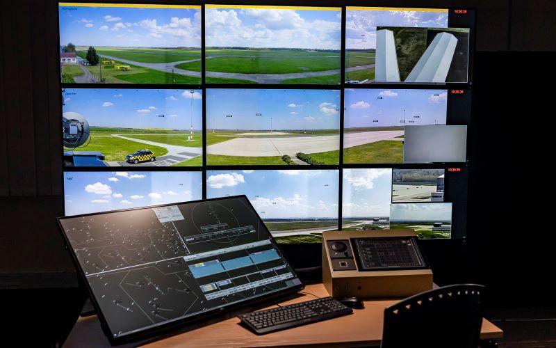 Indra remote tower Budapest