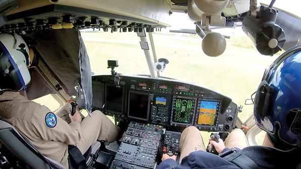 aircraft cockpit