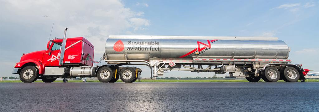 AvFuel SAF Transport Truck