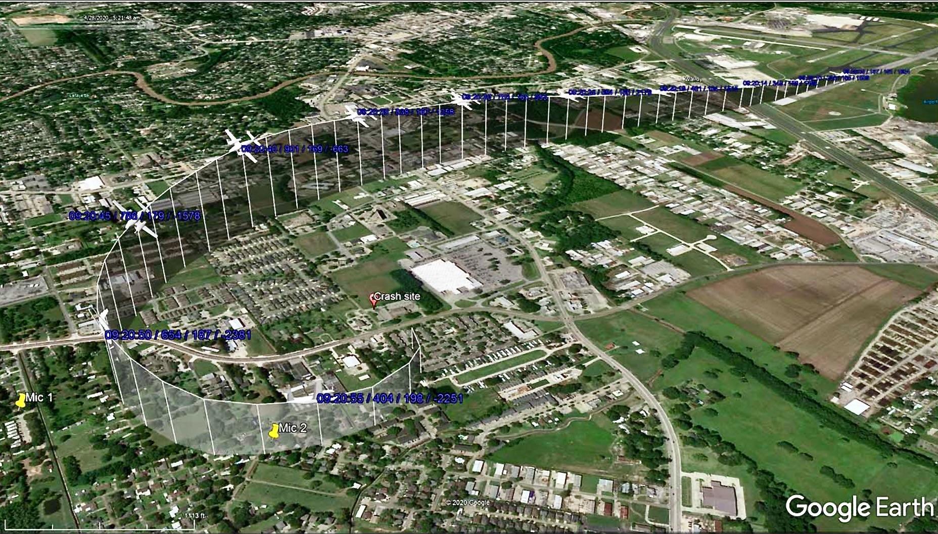 NTSB accident reconstruction