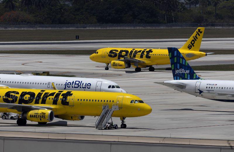 Spirit and Jetblue