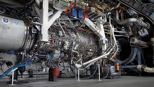 GE XA100 aircraft engine 